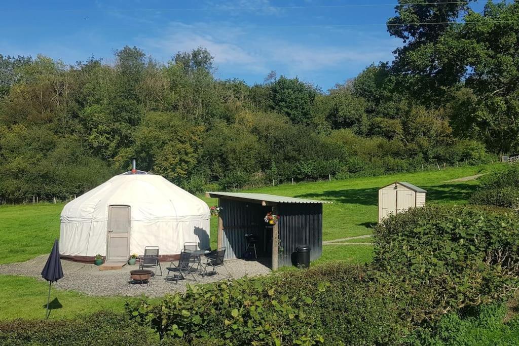 فندق Bronfelen Yurt Cynghordy المظهر الخارجي الصورة