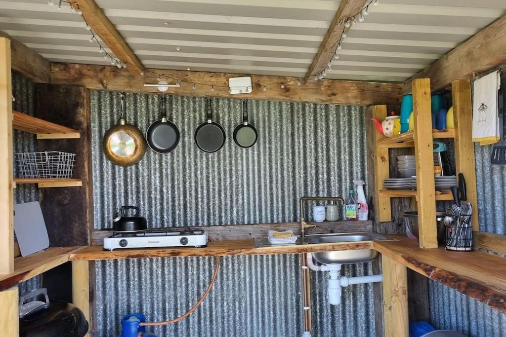 فندق Bronfelen Yurt Cynghordy المظهر الخارجي الصورة